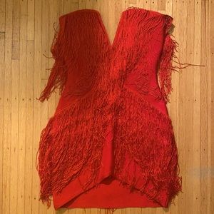 Red Flapper Dress